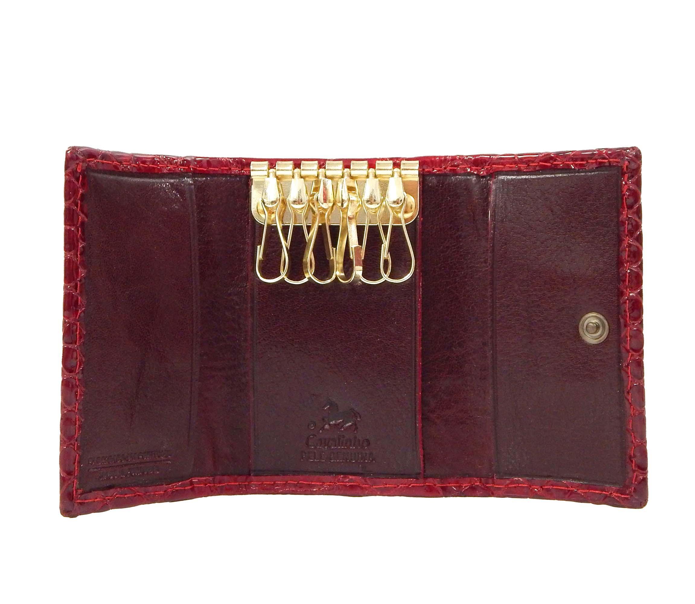 Gallop Patent Leather Key Holder Wallet Female Product Image