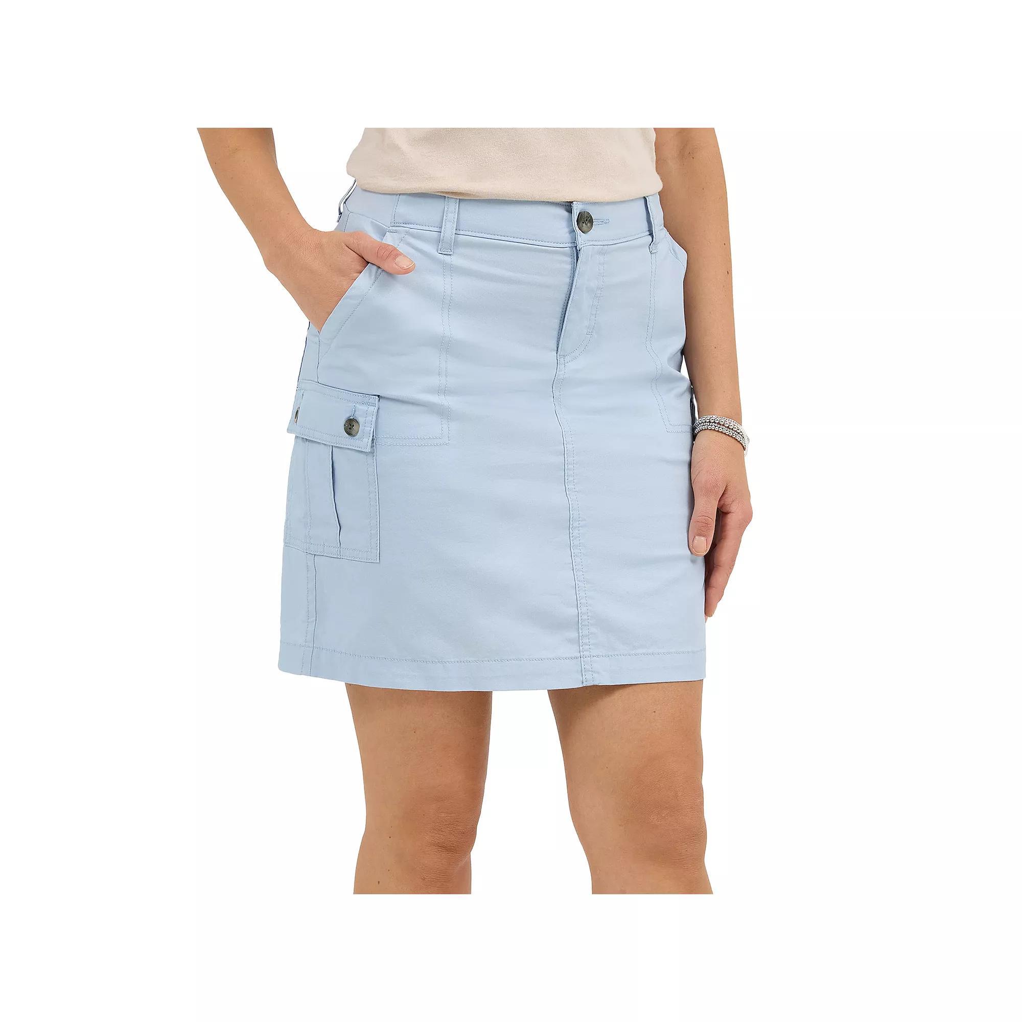 Women's Lee Flex-To-Go Skort, Size: 10, Shy Blue Product Image