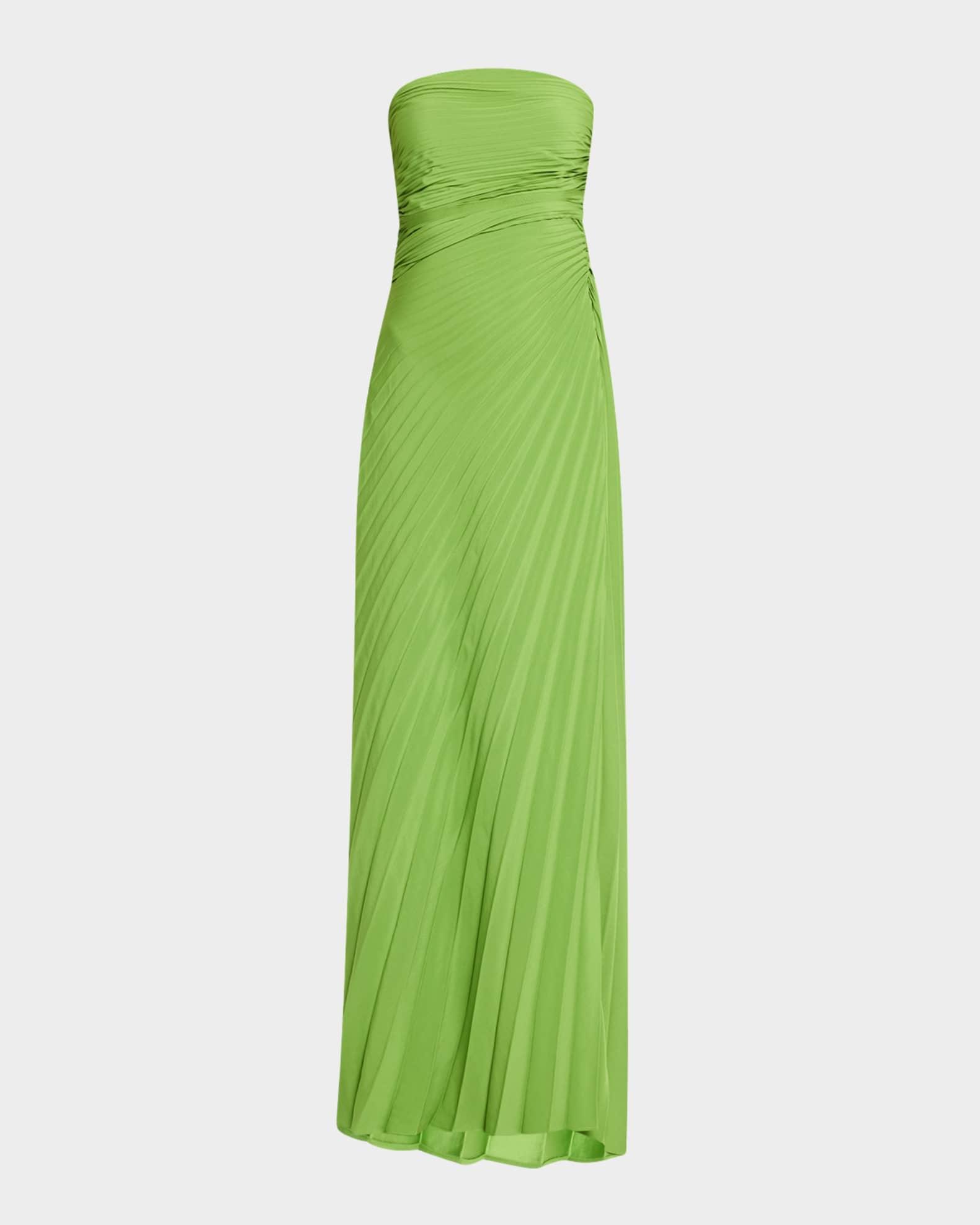Bianca Pleated Strapless Gown Product Image