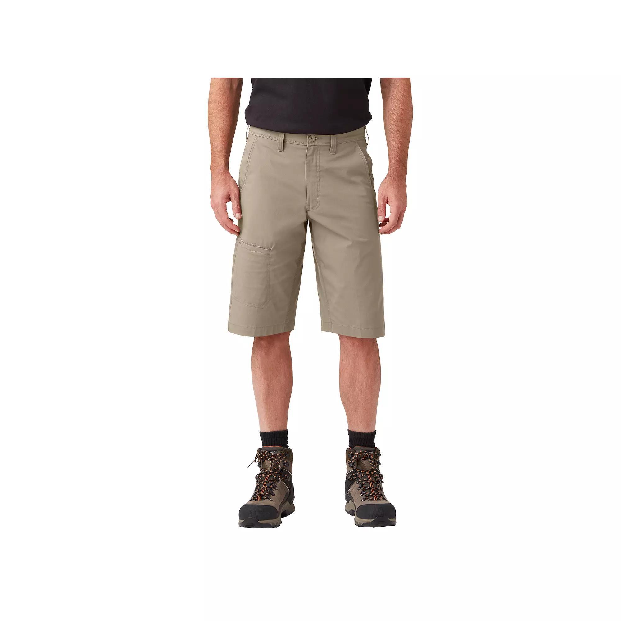 Mens Dickies Temp-iQ 13-in. Performance Hybrid Utility Shorts Desert Brown Product Image