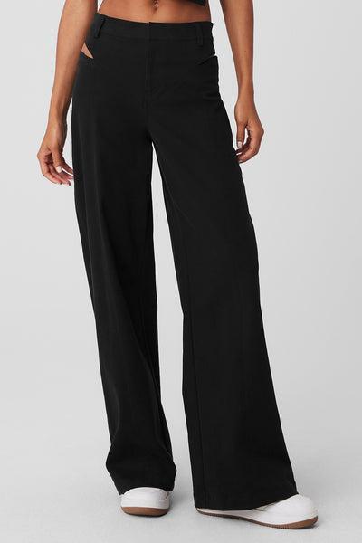 High-Waist Risk Taker Trouser - Black Product Image