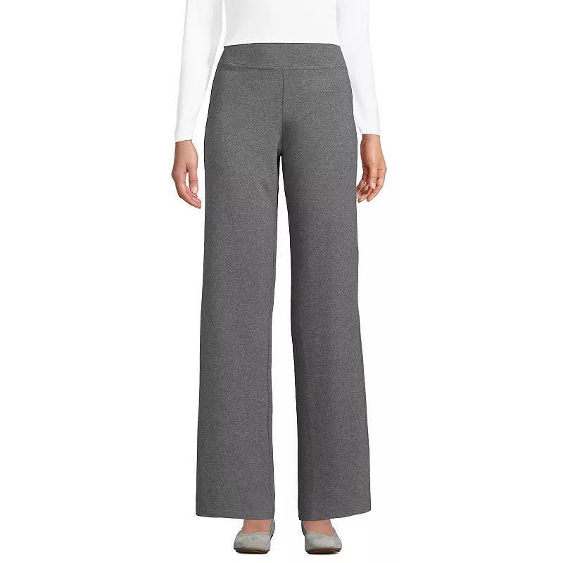Women's Lands' End Starfish Mid Rise Wide Leg Pull On Pants,  Product Image