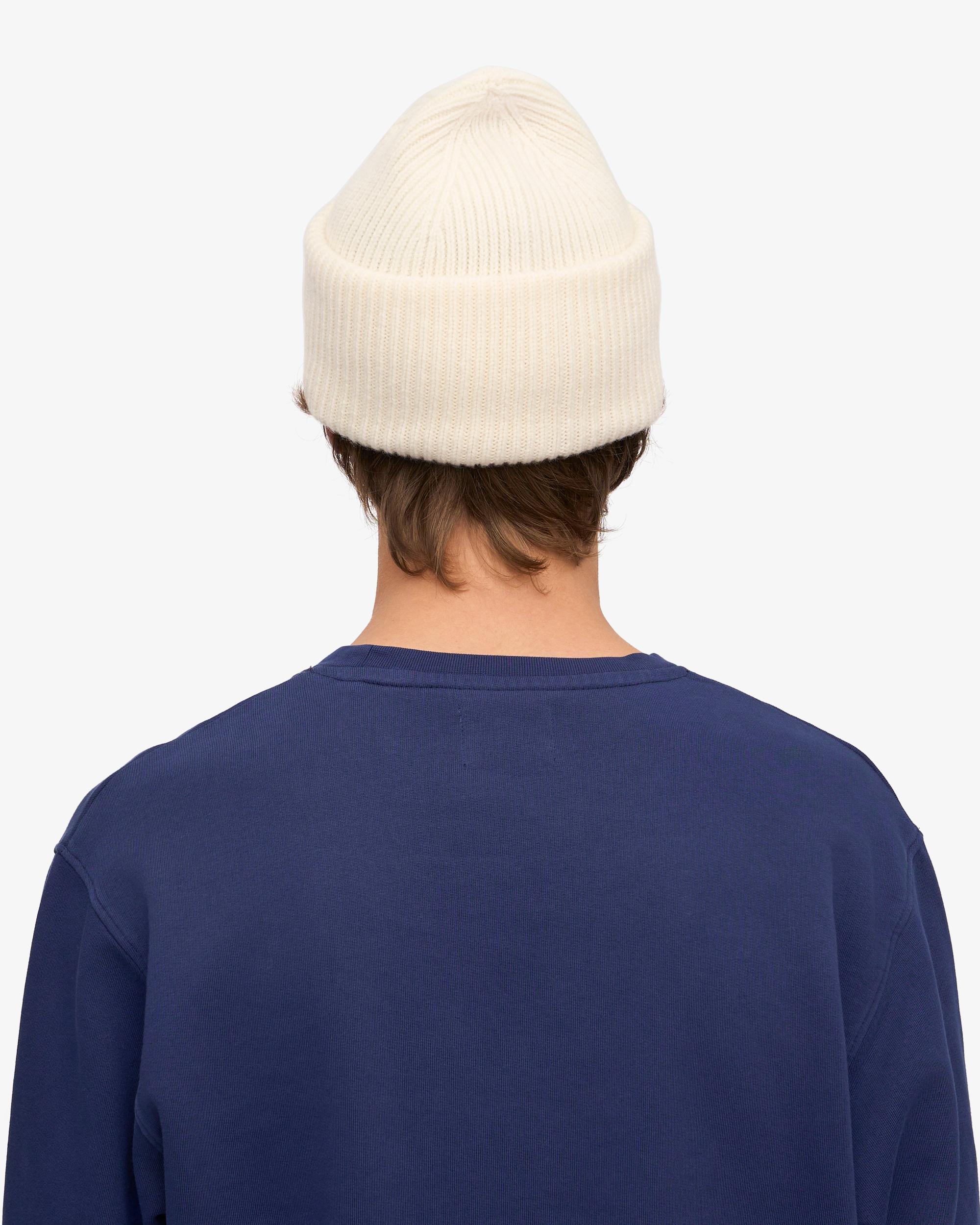 Merino Wool Hat - Optical White Product Image