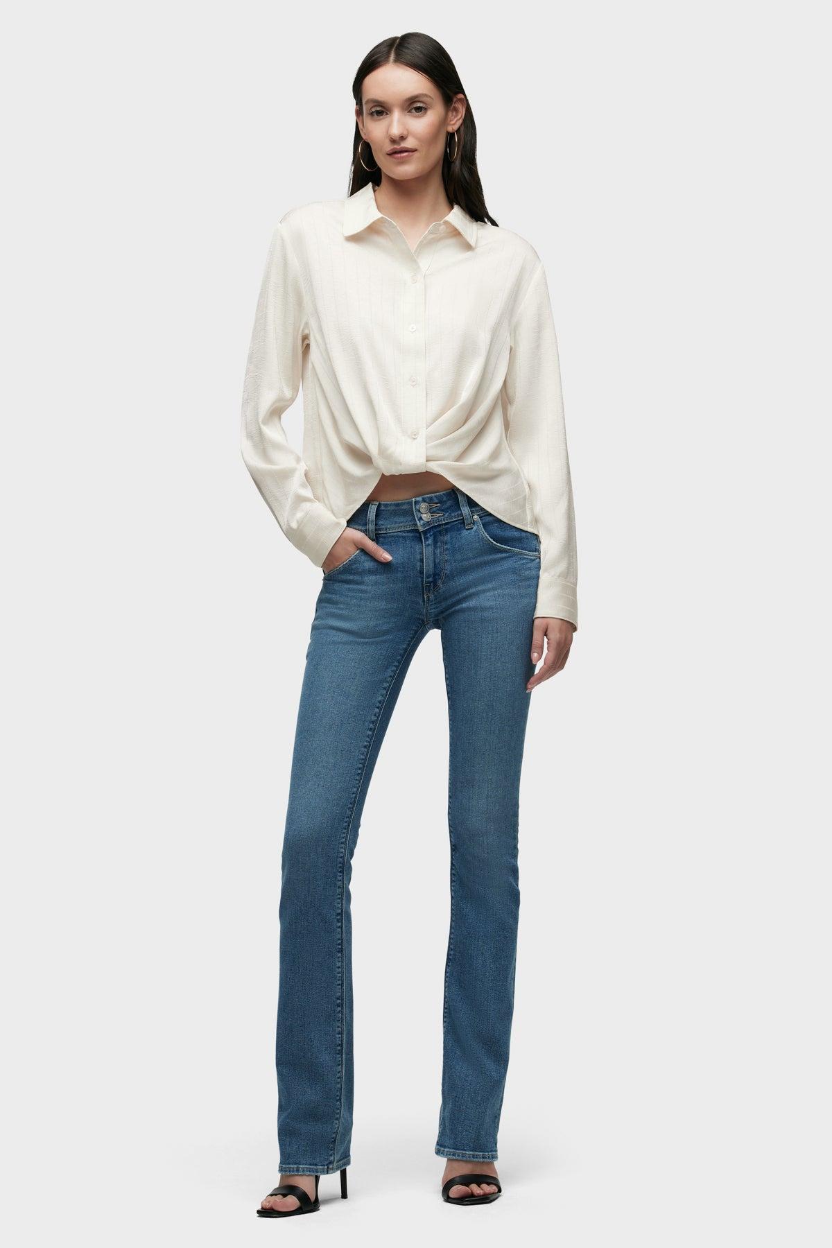 Long Sleeve Knotted Button Down Female Product Image