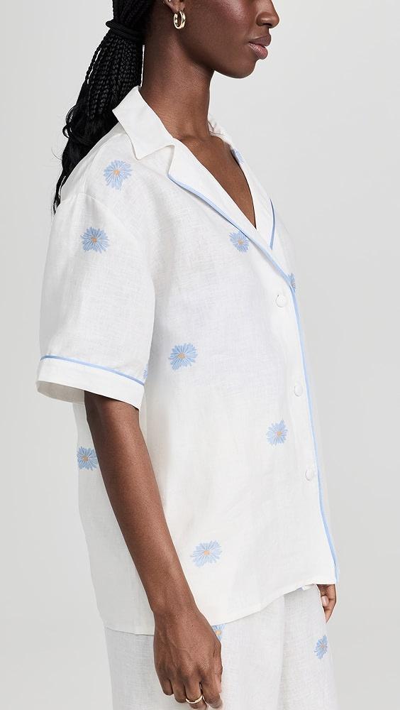 Ancora Daisy Blues Maxi Shirt | Shopbop Product Image