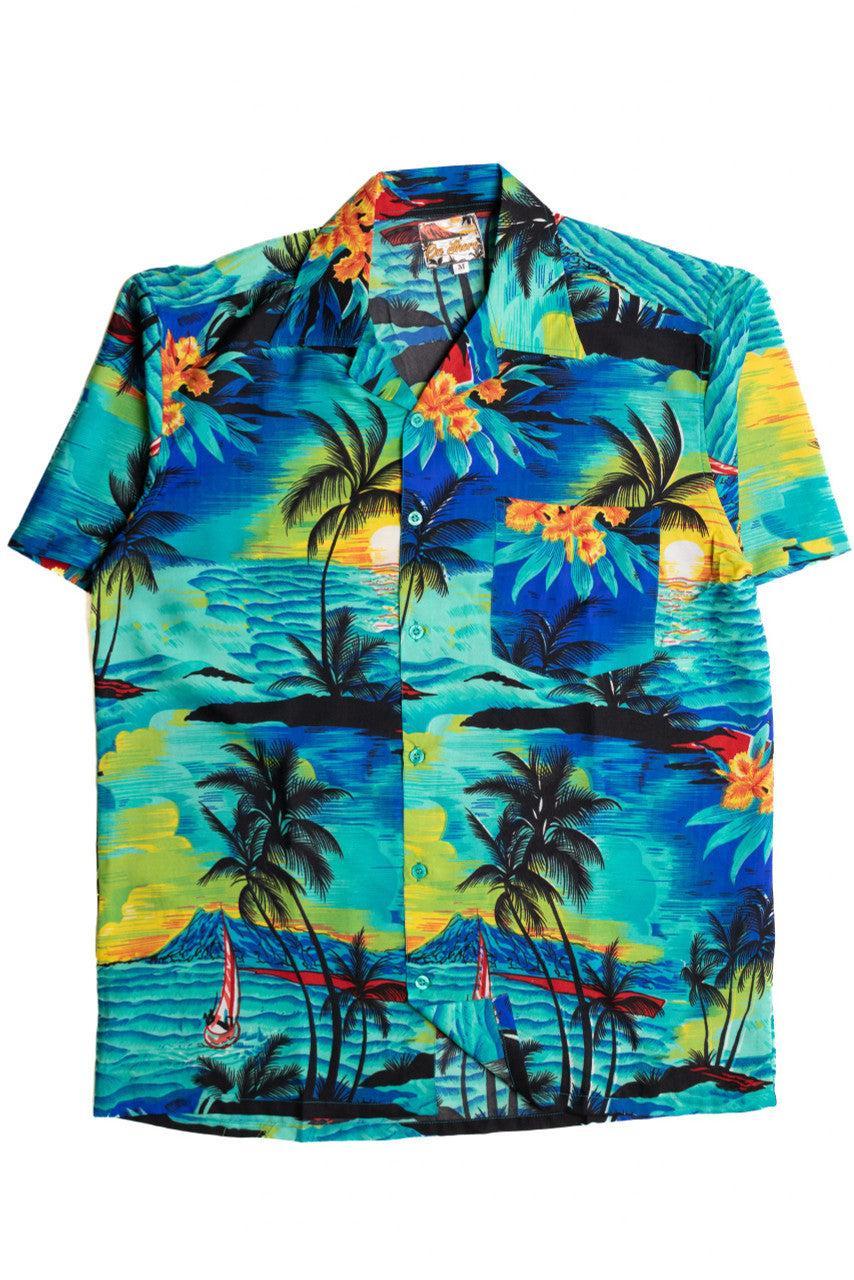 Ocean Sunset Hawaiian Shirt Product Image