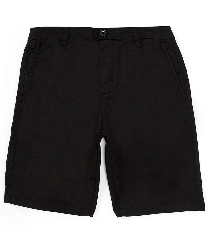 Armani Exchange Solid Twill 8#double; Inseam Stretch Shorts Product Image