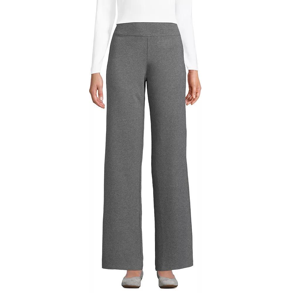 Women's Lands' End Starfish Mid Rise Wide Leg Pull On Pants,  Product Image