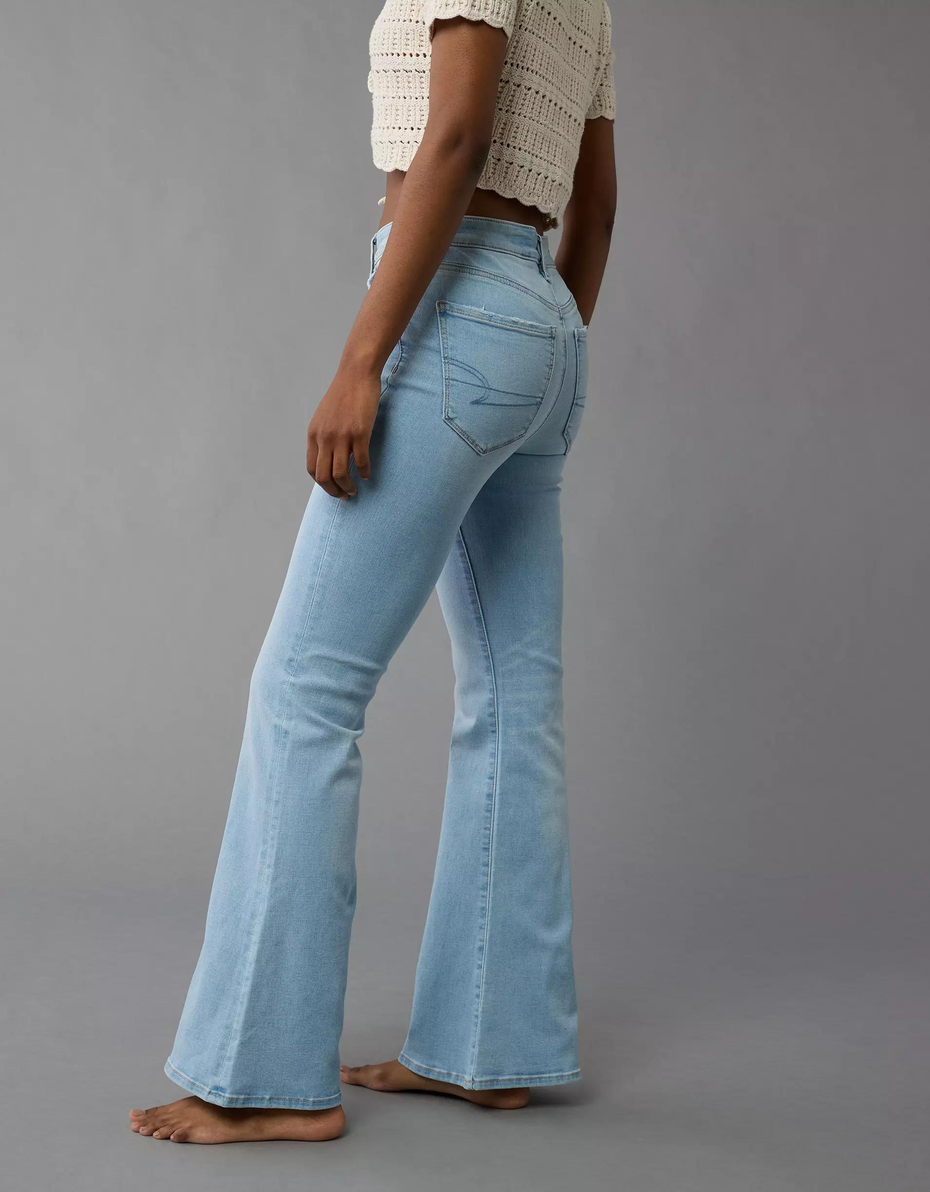 AE Next Level Super High-Waisted Flare Jean Product Image