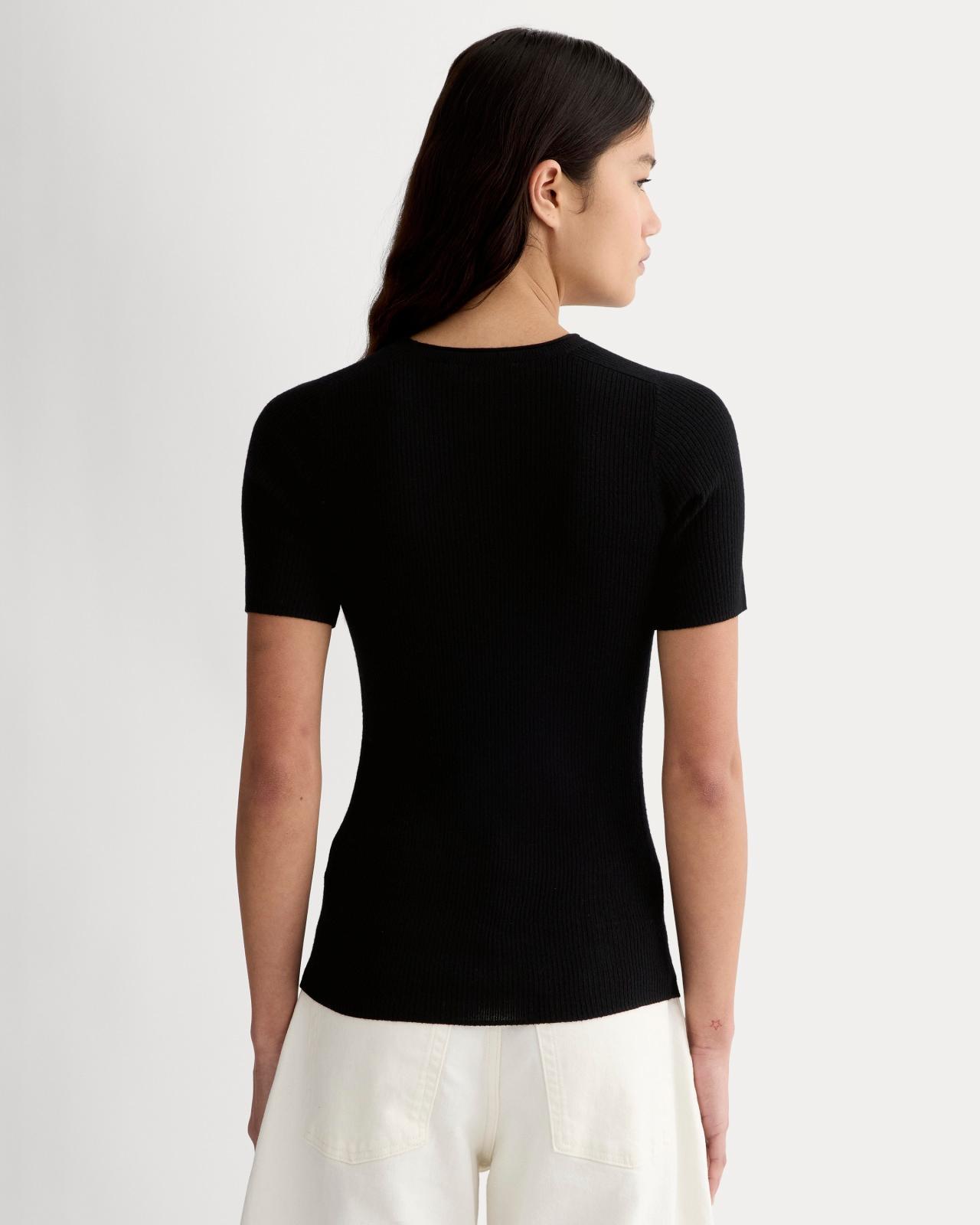 Womens Sweater T-Shirt in Ultrasoft Merino by Everlane Product Image