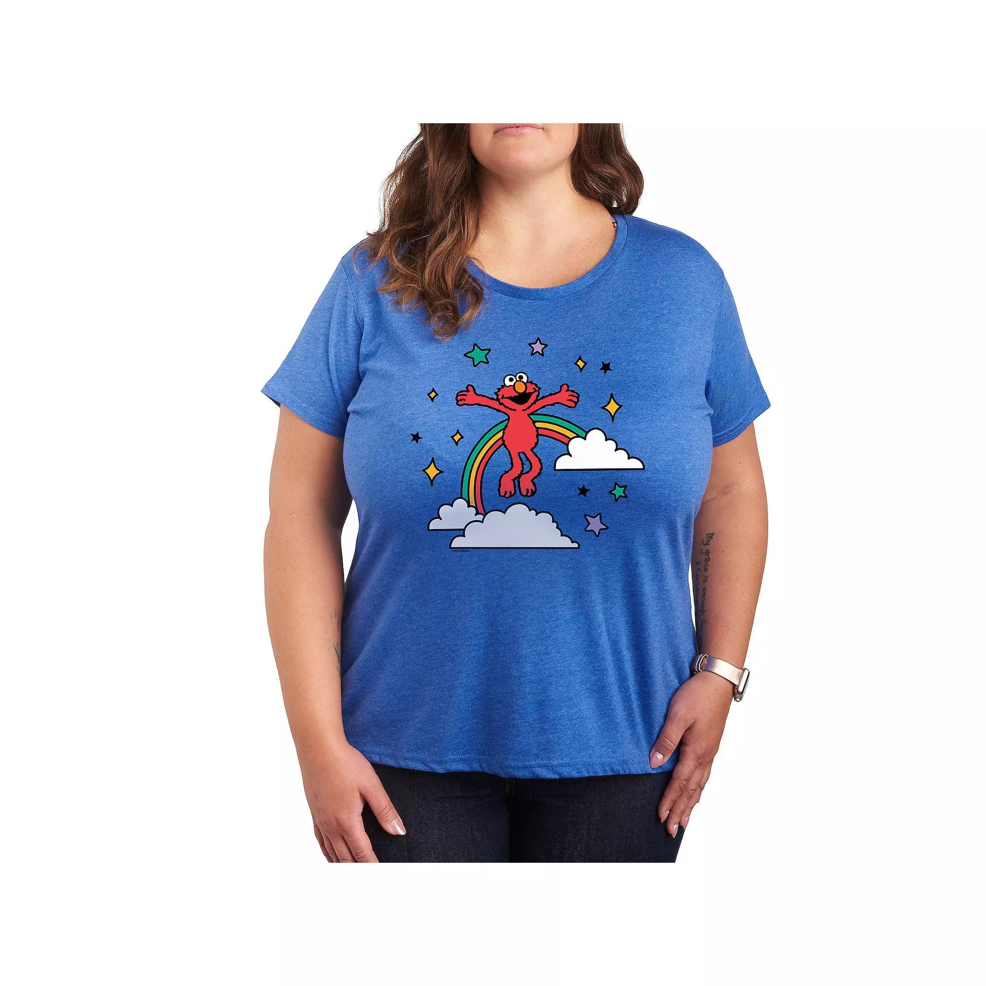 Plus Fall Flowers Graphic Tee, Women's,  Product Image