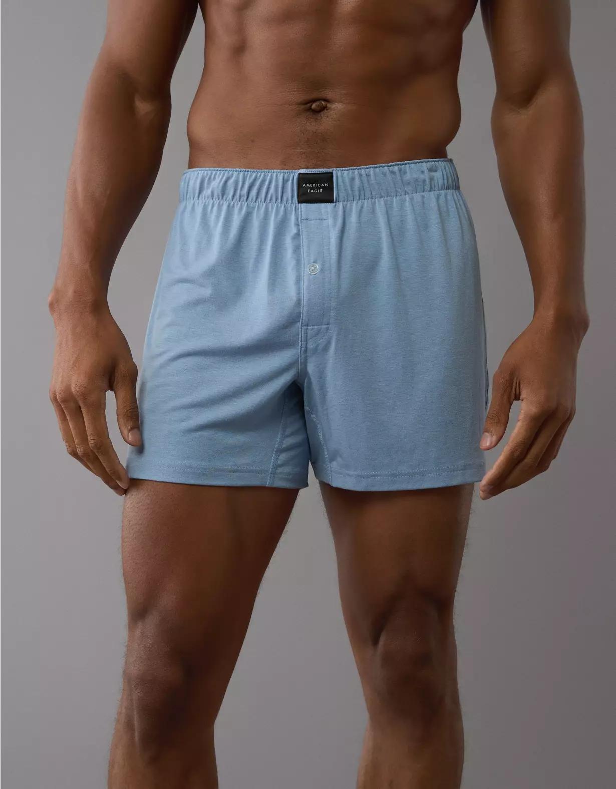 AEO Men's Slim Knit Ultra Soft Boxer Short Product Image