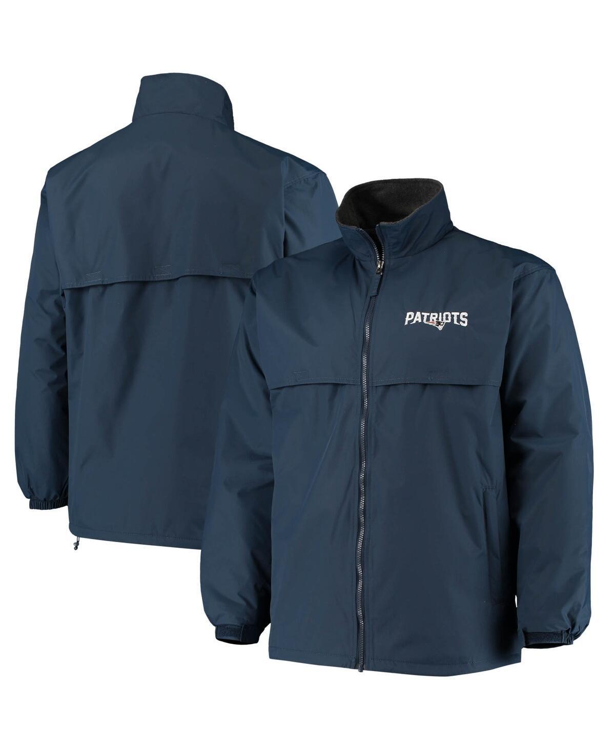 Mens Dunbrooke New England Patriots Triumph Fleece Full-Zip Jacket Blue Product Image