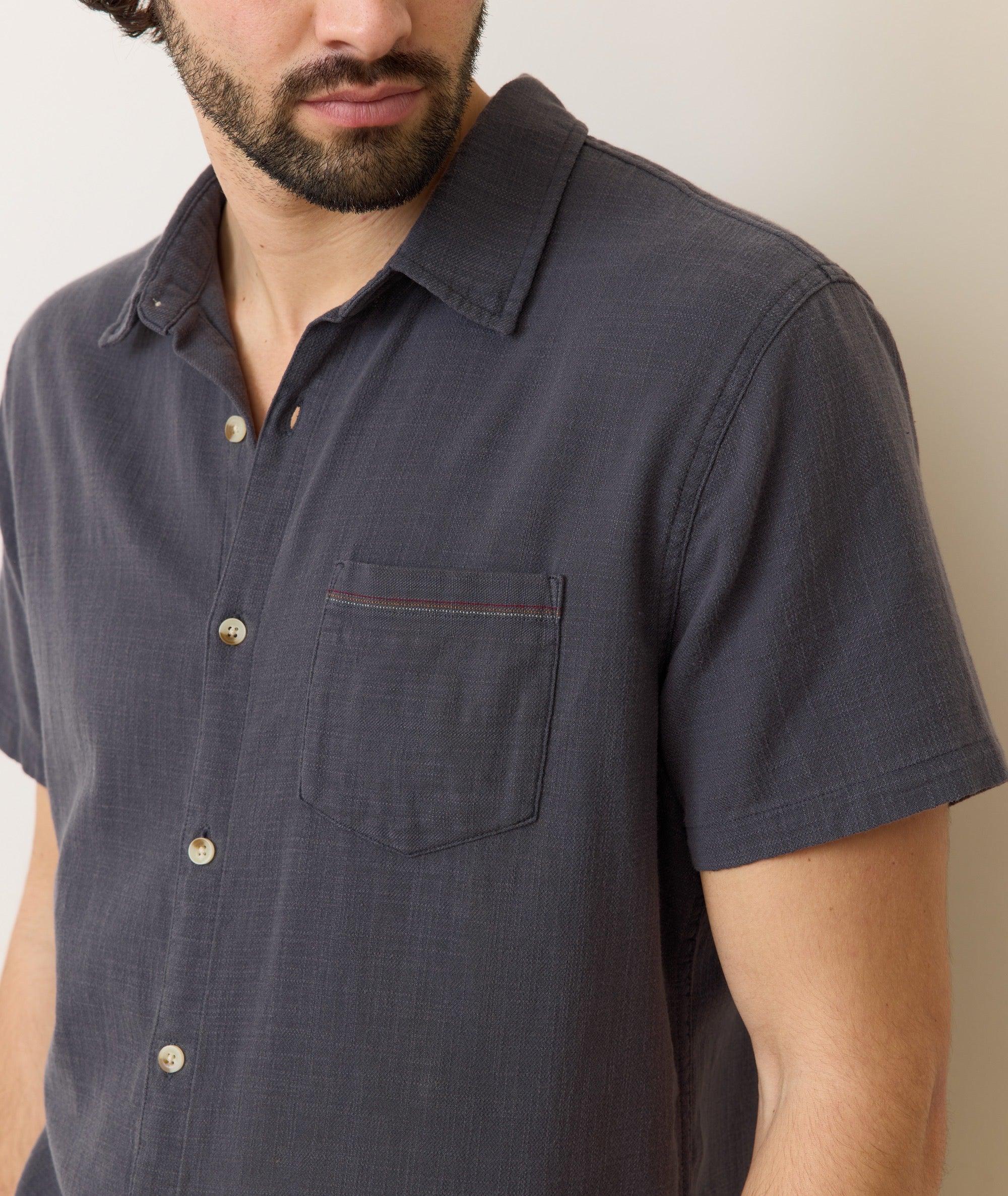 Stretch Selvage Short Sleeve Shirt Product Image