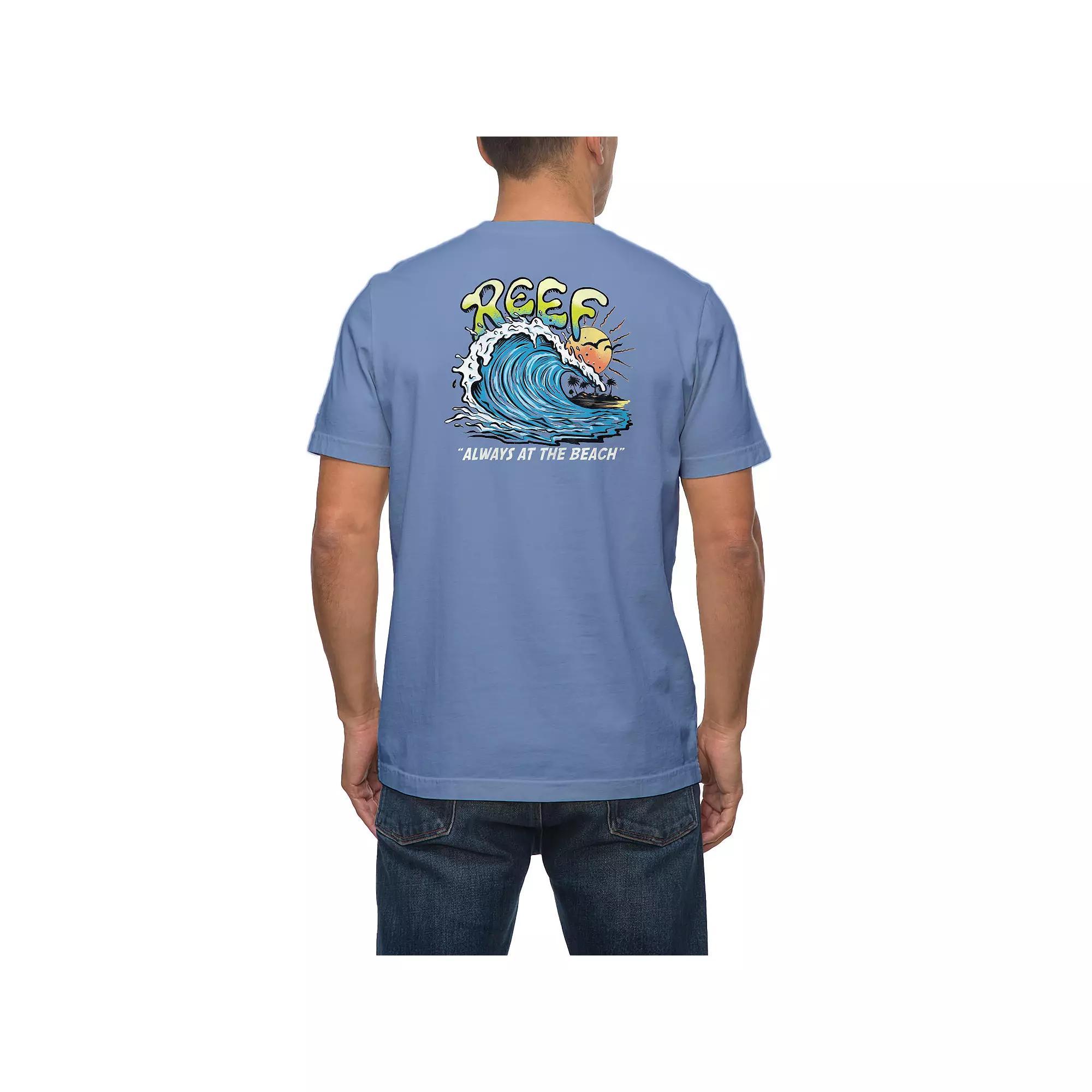 Men's REEF Woven Graphic Tee,  Product Image
