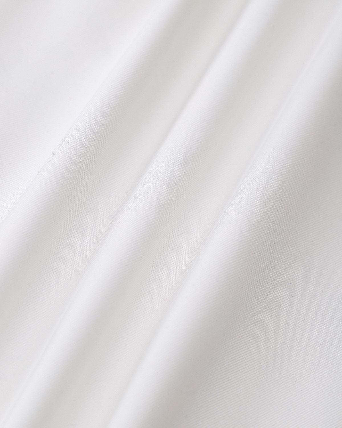 White Contrasting Bowknot Slim Tee Product Image