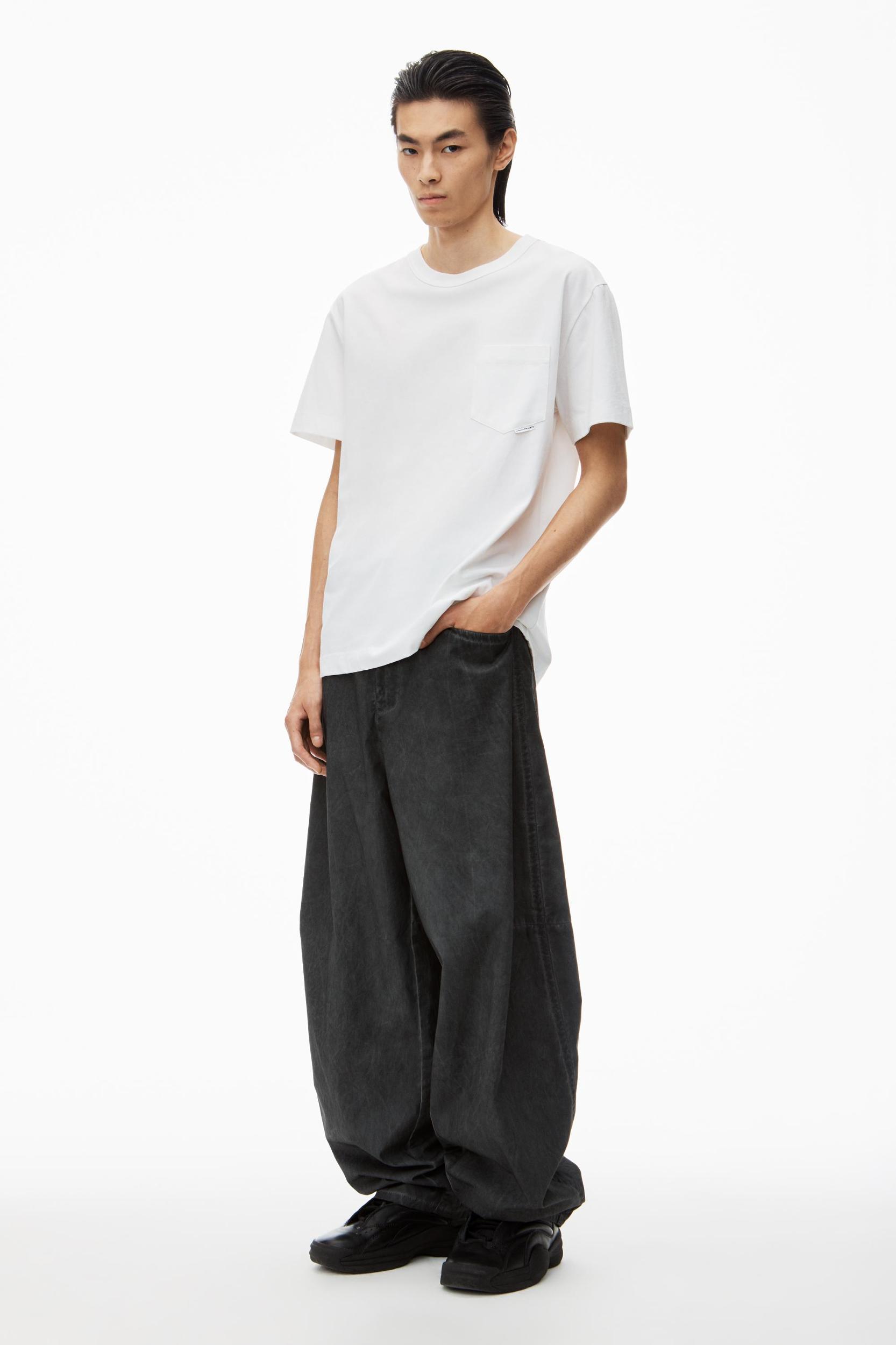 Unisex Pocket Tee In High Twist Jersey Product Image