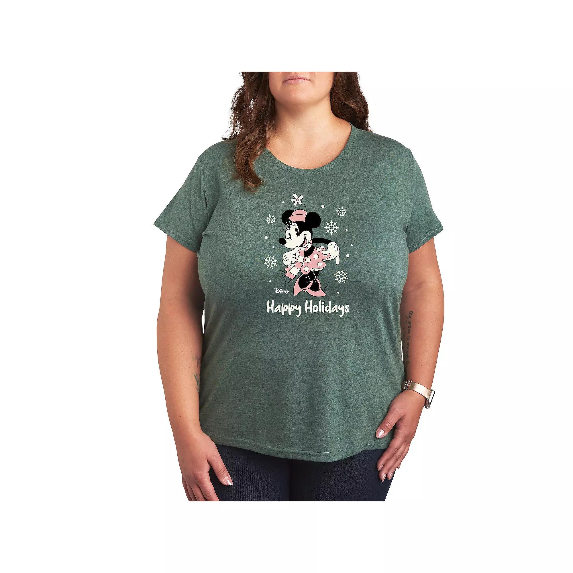Plus MTV Botanical Art Graphic Tee, Women's,  Product Image