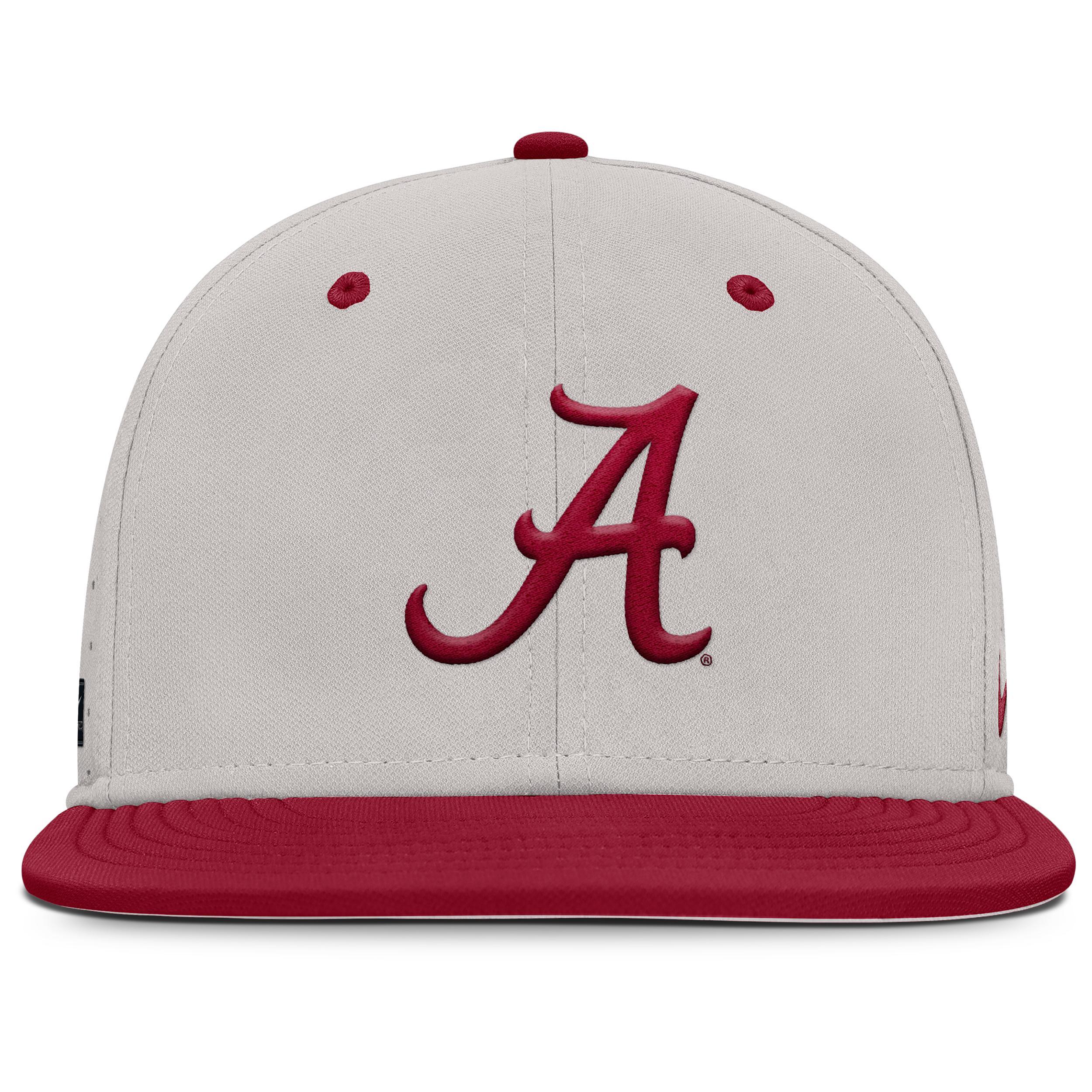 Alabama Crimson Tide Dugout True Men’s Nike Dri-FIT College Fitted Hat Product Image