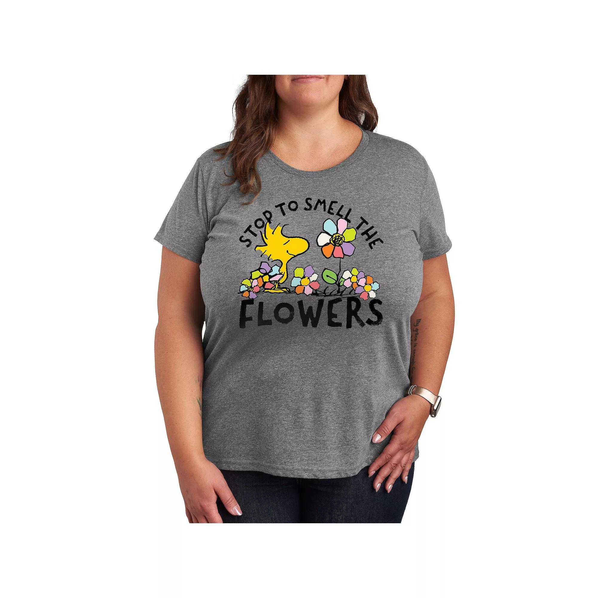 Plus Dr. Seuss Teacher Little Things Graphic Tee, Women's, Size: 1XL, Grey Gray Product Image