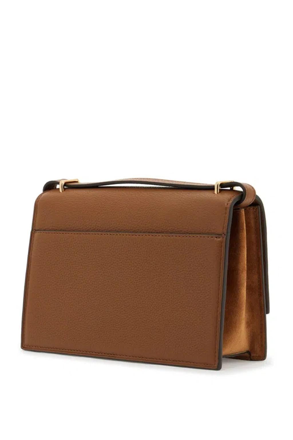 TORY BURCH Miller Shoulder Bag In Brown Product Image