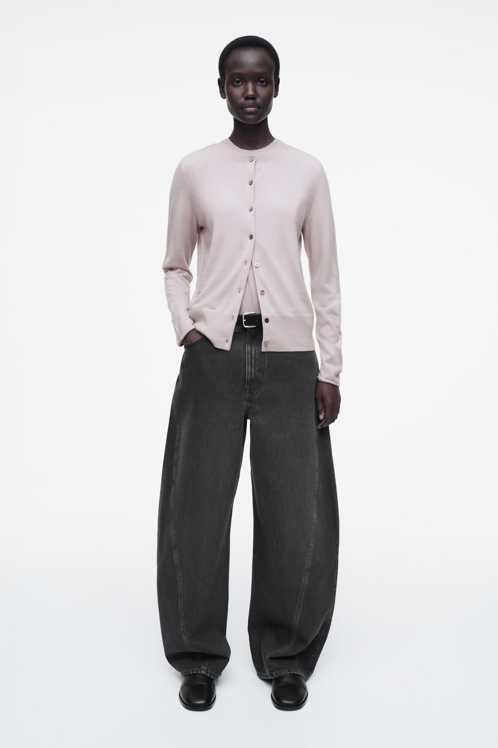 FINE PURE CASHMERE CARDIGAN Product Image