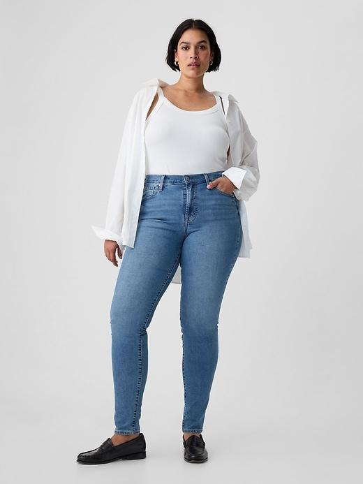 Mid Rise True Skinny Jeans Product Image