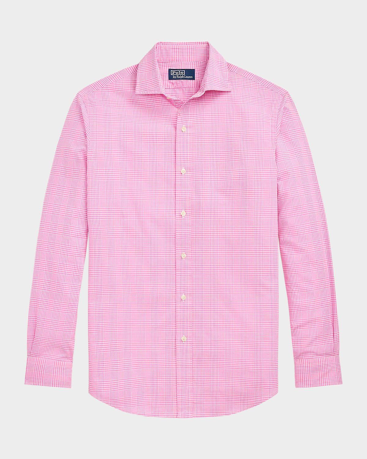 Mens Classic Fit Poplin Button-Front Shirt Product Image