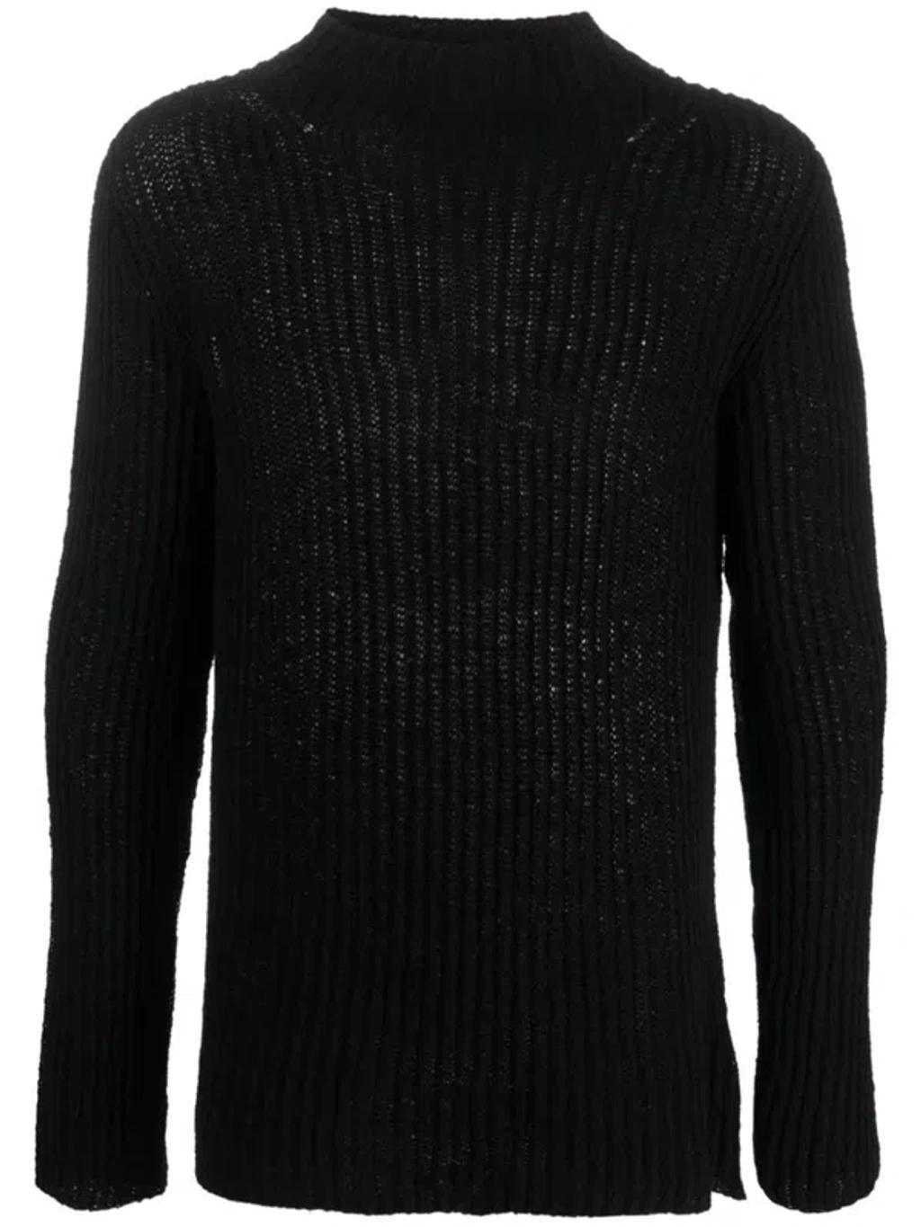 DRIES VAN NOTEN 03420-merlyn 7702 M.k.sweater Clothing In Black Product Image