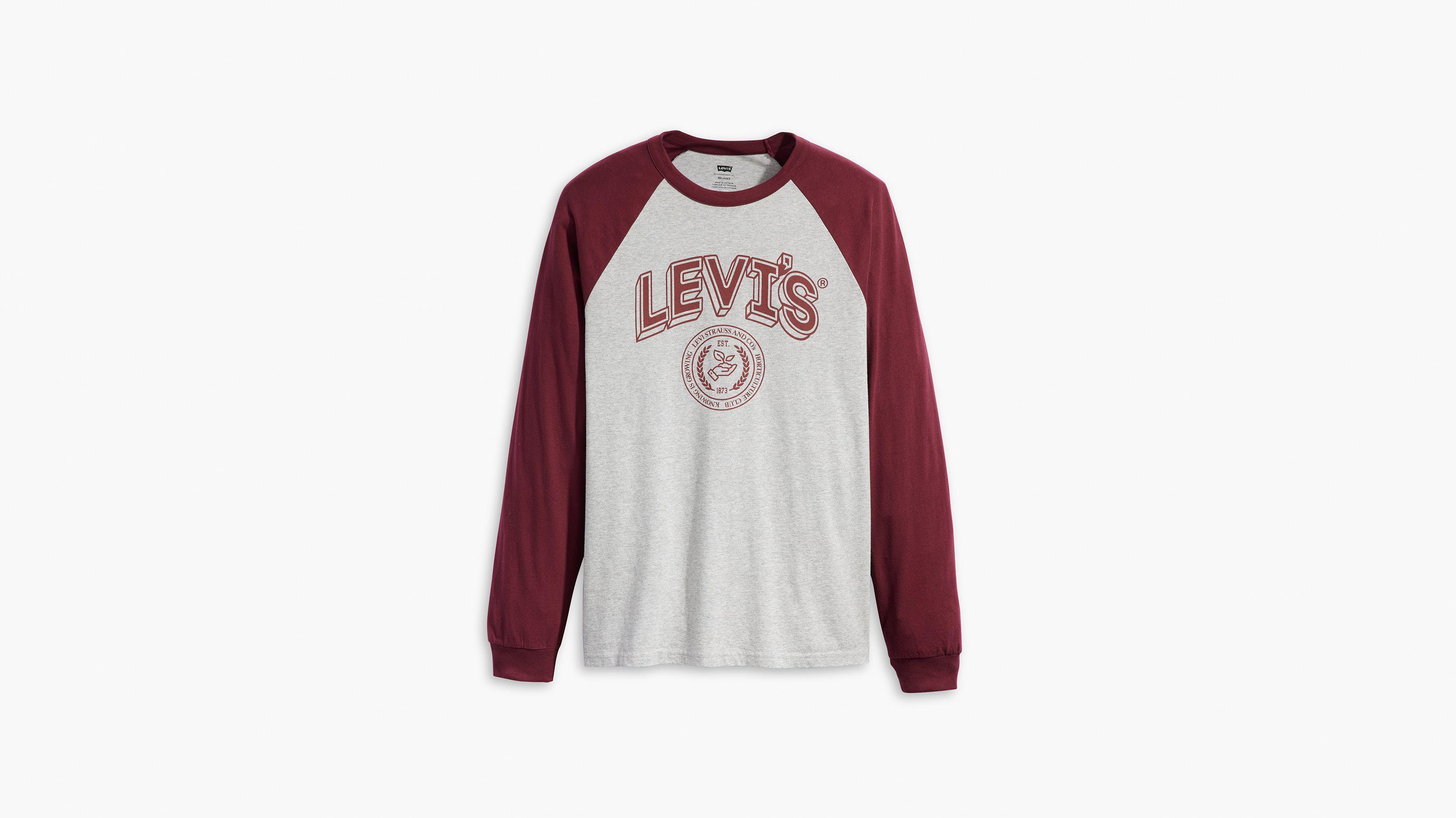 Long Sleeve Graphic Raglan T-Shirt Product Image