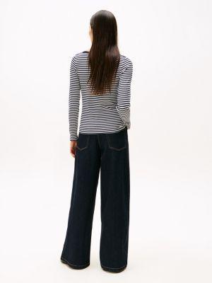 Ribbed Boatneck Top Product Image