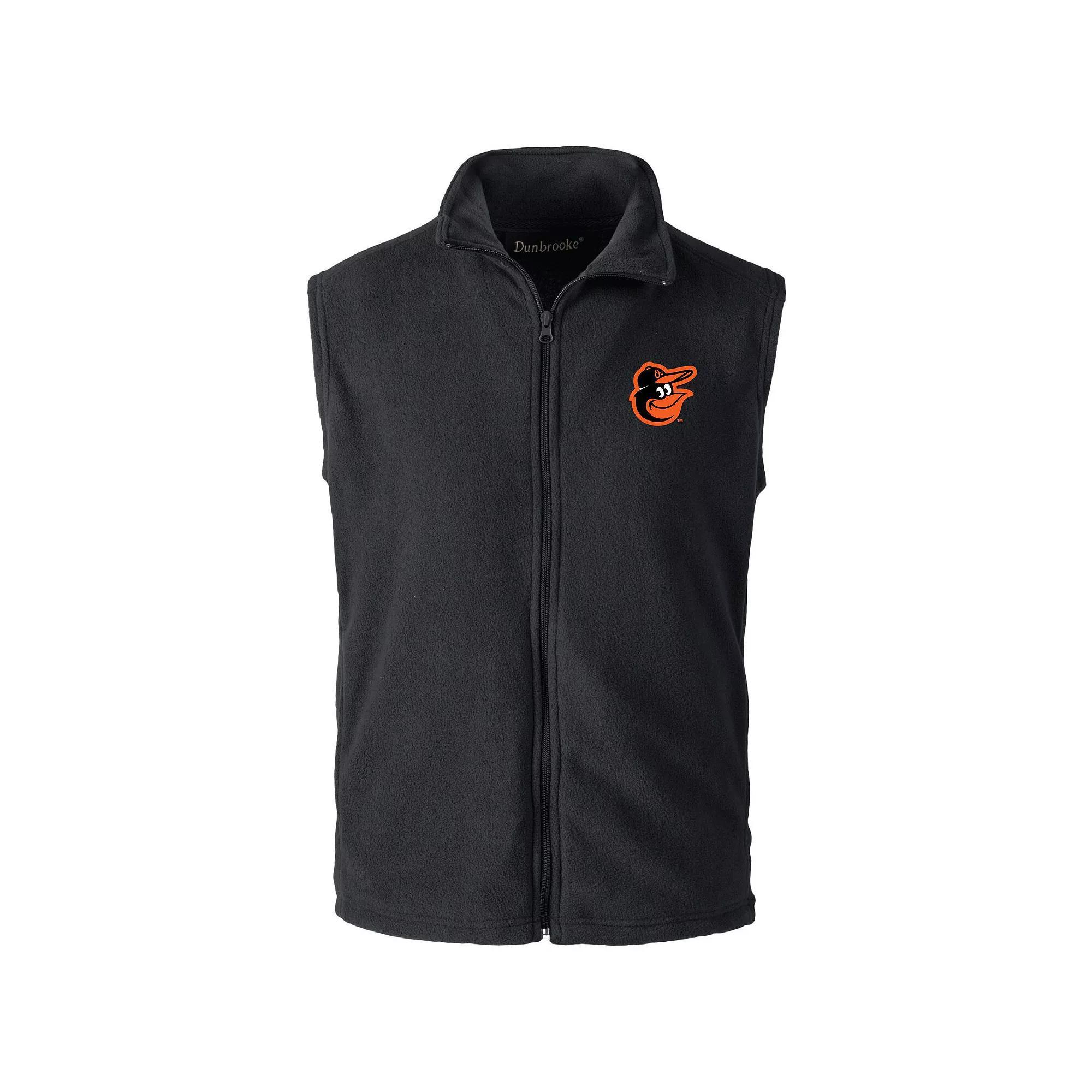 Men's Dunbrooke Black Baltimore Orioles Full-Zip Vest,  Product Image
