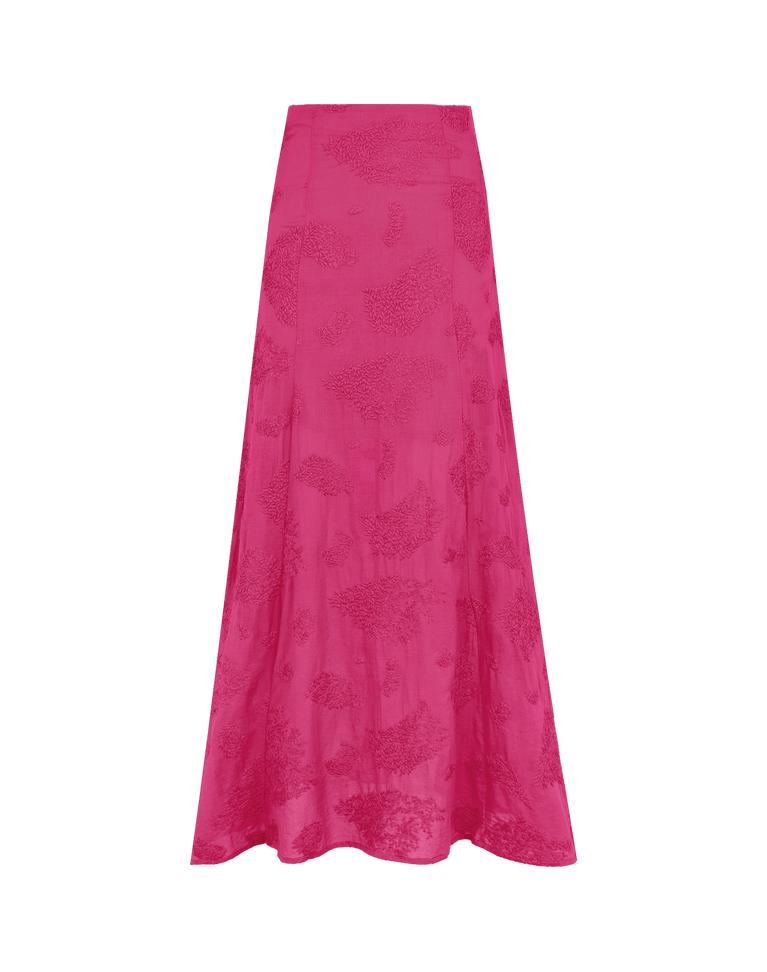 Jordana Long Skirt - Orchid Product Image