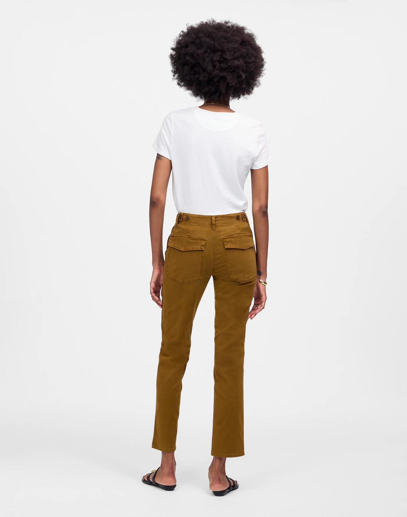The Slim Straight Utility Pant in Garment Dye Product Image