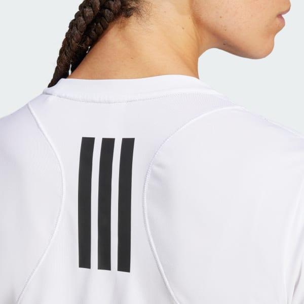 adidas Les Mills Graphic Tank Top White XL Womens Product Image