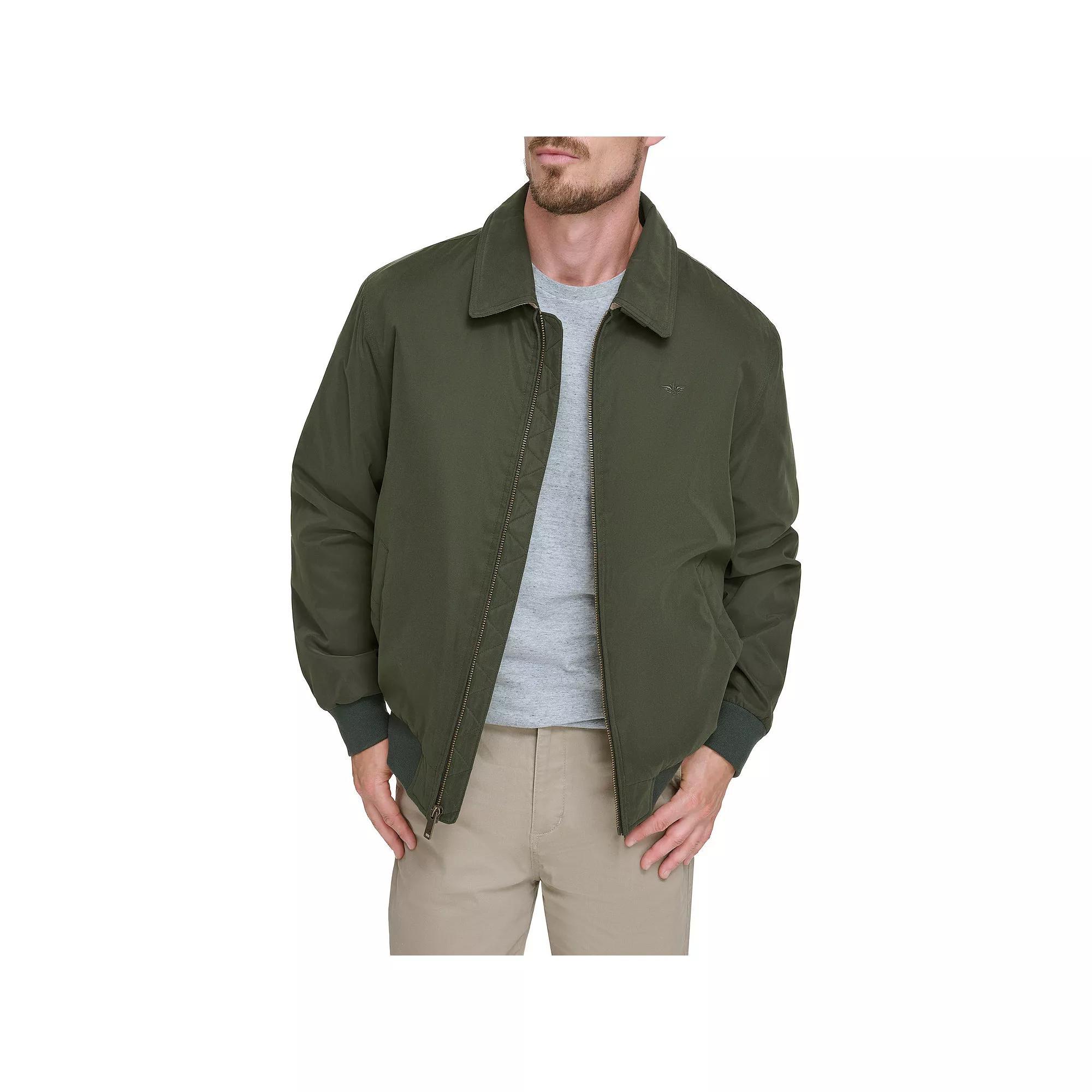 Men's Dockers® Micro-Twill Filled Golf Bomber Jacket,  Product Image