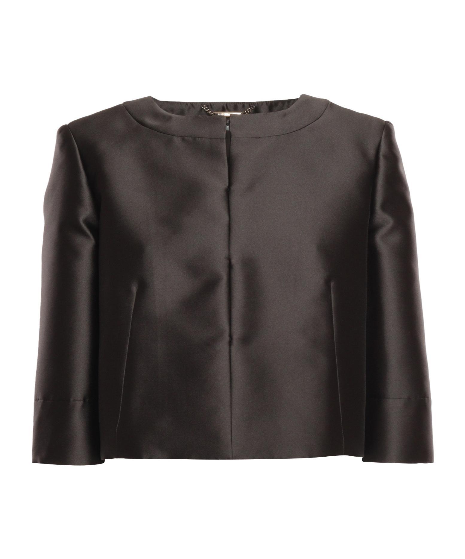 ALBERTA FERRETTI Crop Jacket In Black Product Image