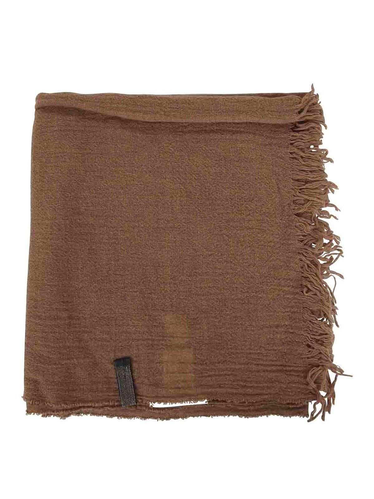 FABIANA FILIPPI Scarf In Brown Product Image