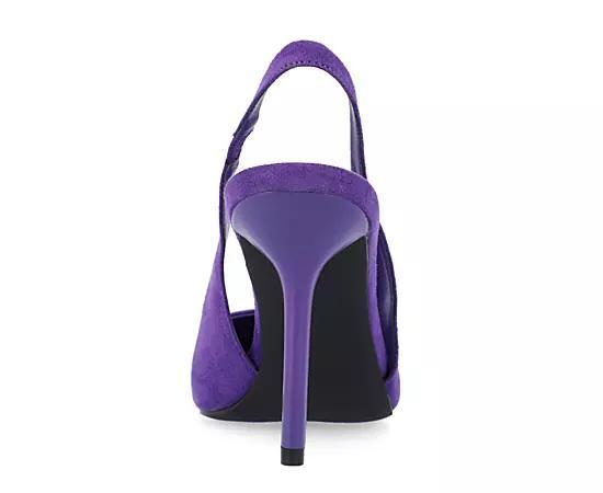 Journee Tru Comfort Foam™ Elenney Women's Slingback Heels, Size: 12, Purple Product Image