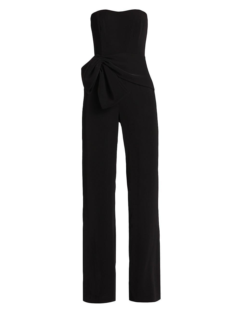 Womens Whitley Crepe Strapless Jumpsuit Product Image