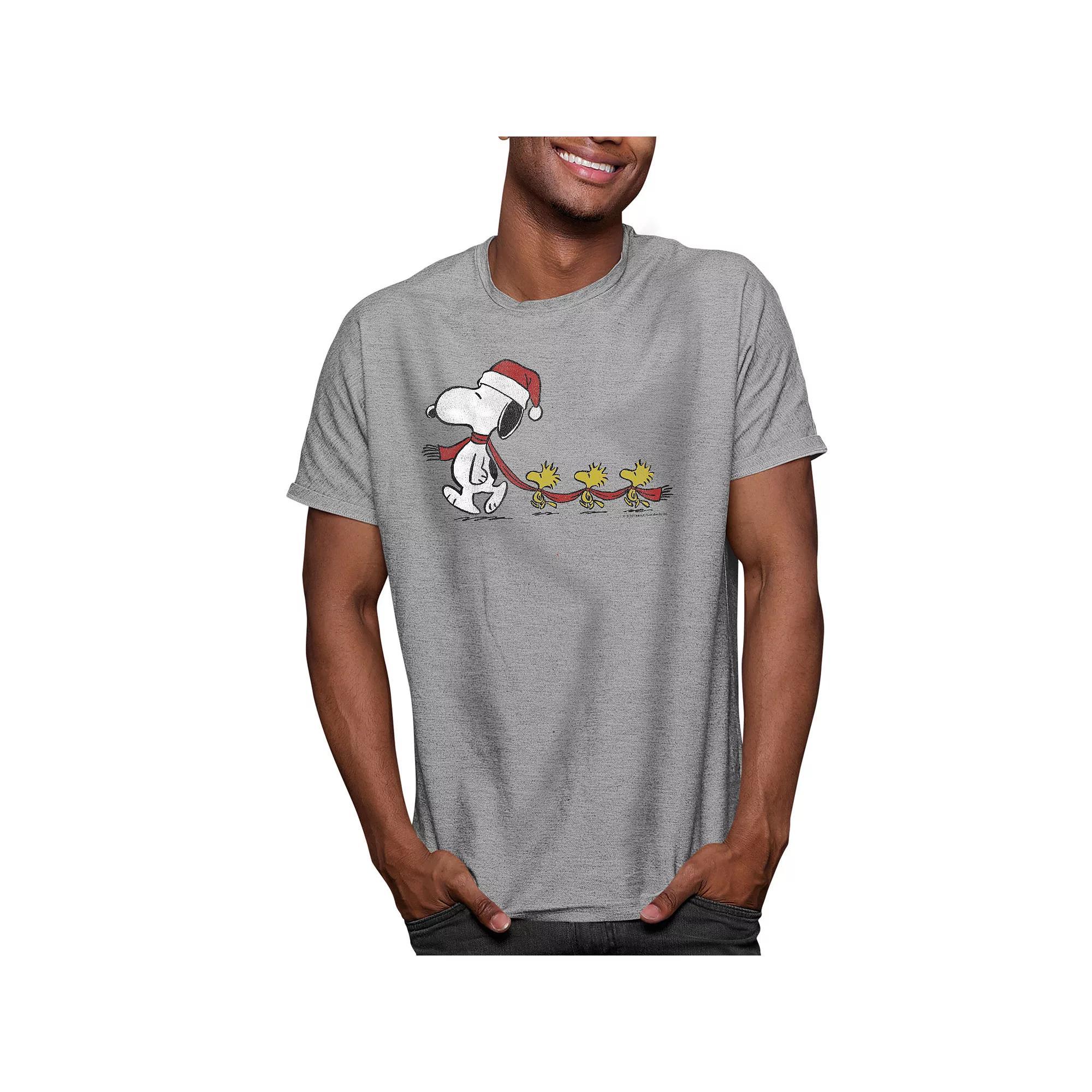Men's Peanuts Line Up Tee,  Product Image
