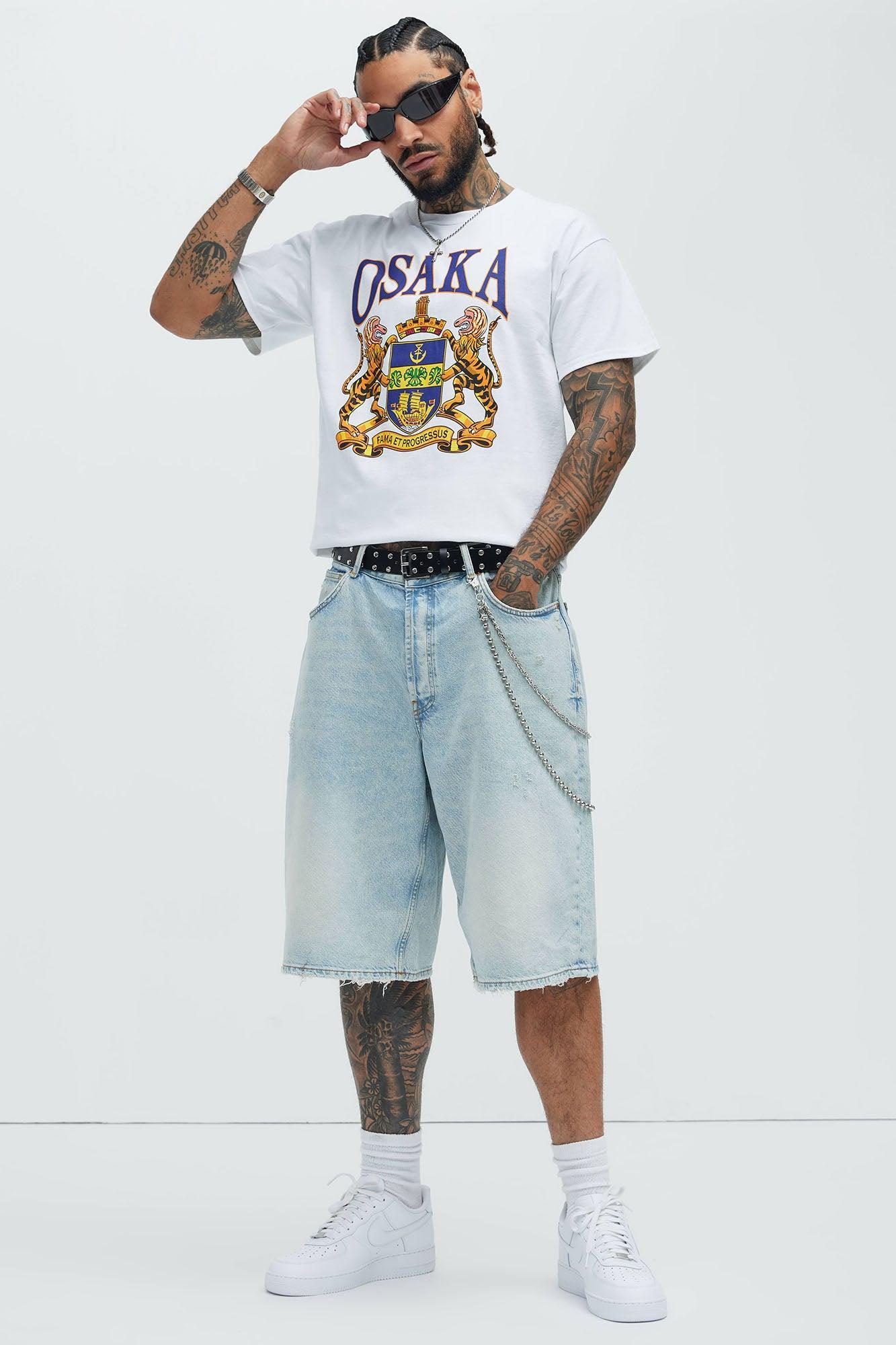 Osaka Short Sleeve Tee - White Product Image