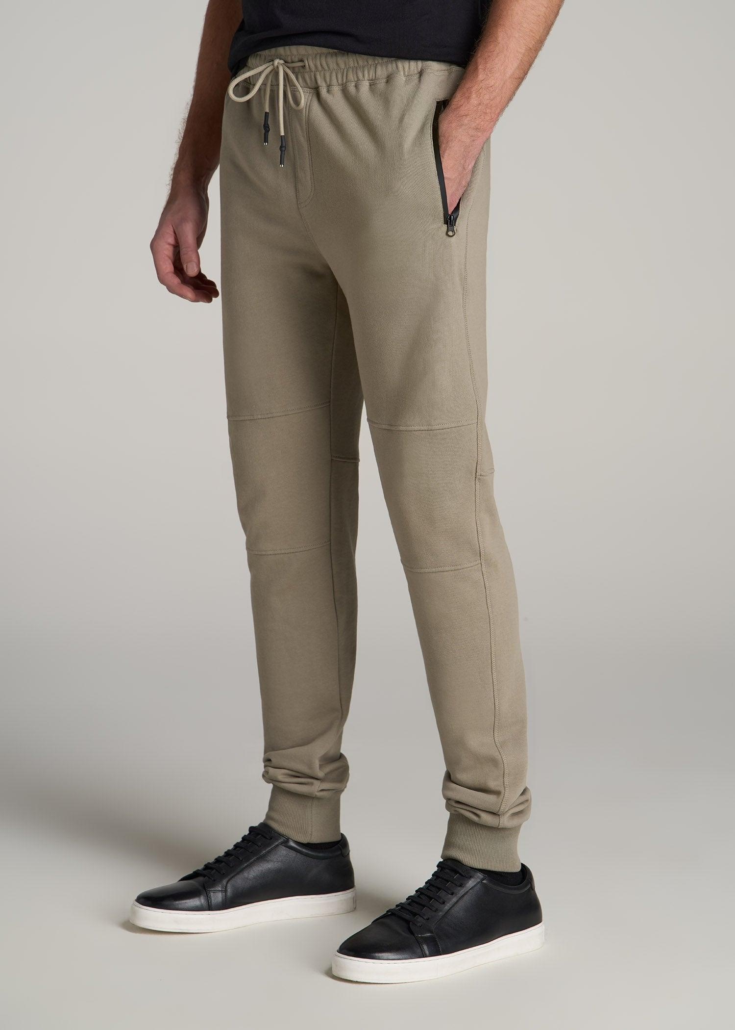 Wearever French Terry Men's Tall Joggers in Khaki Product Image