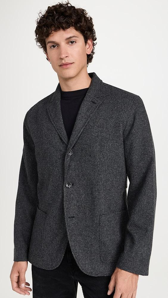 Club Monaco Wool Houndstooth Blazer | Shopbop Product Image