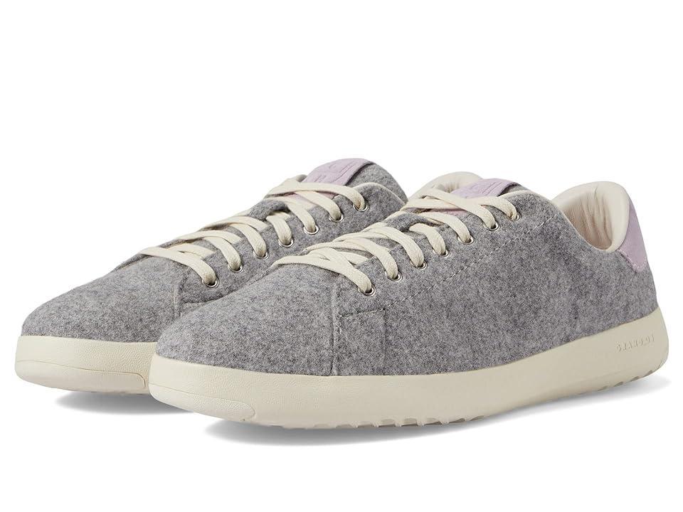 Cole Haan GrandPro Tennis Sneaker (Grey/Fair Orchid/Ivory) Women's Shoes Product Image