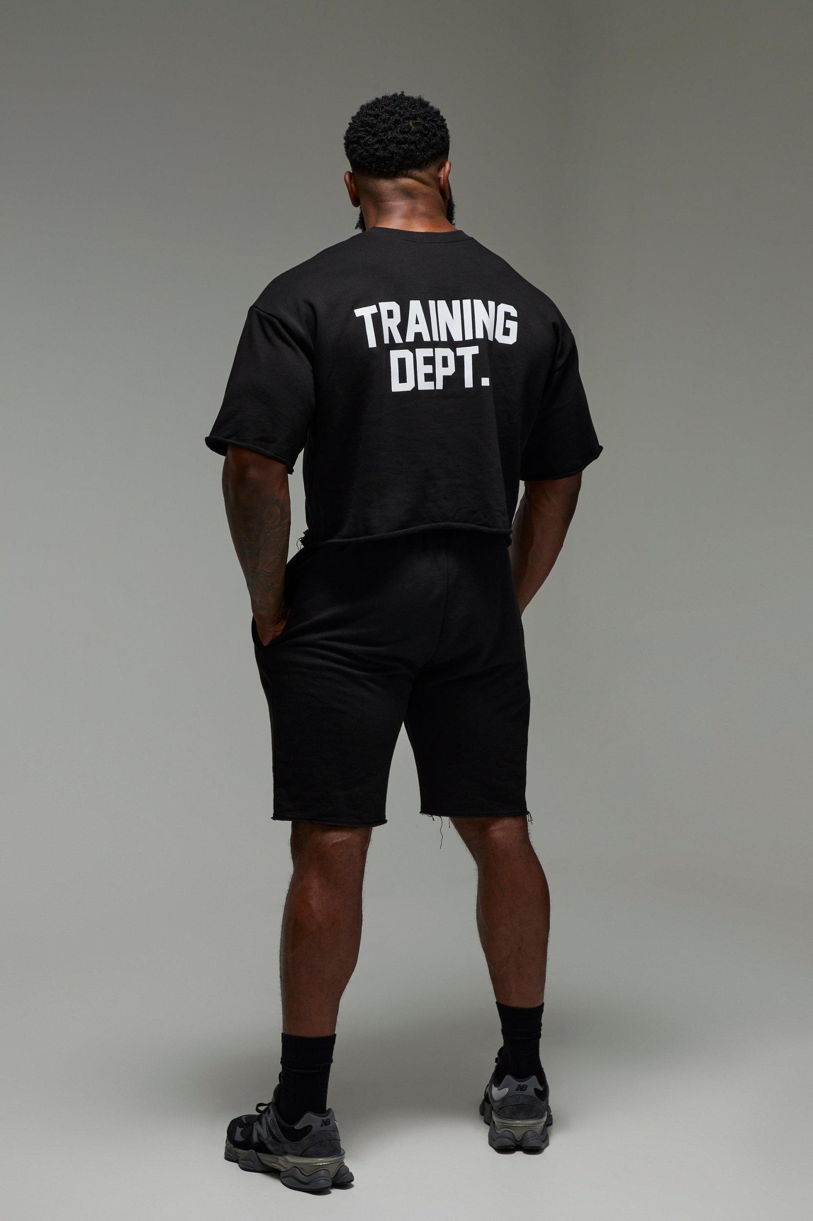 Man Active Training Dept 9inch Regular Shorts | boohooMAN USA Product Image