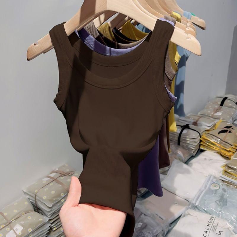 Plain Tank Top Product Image