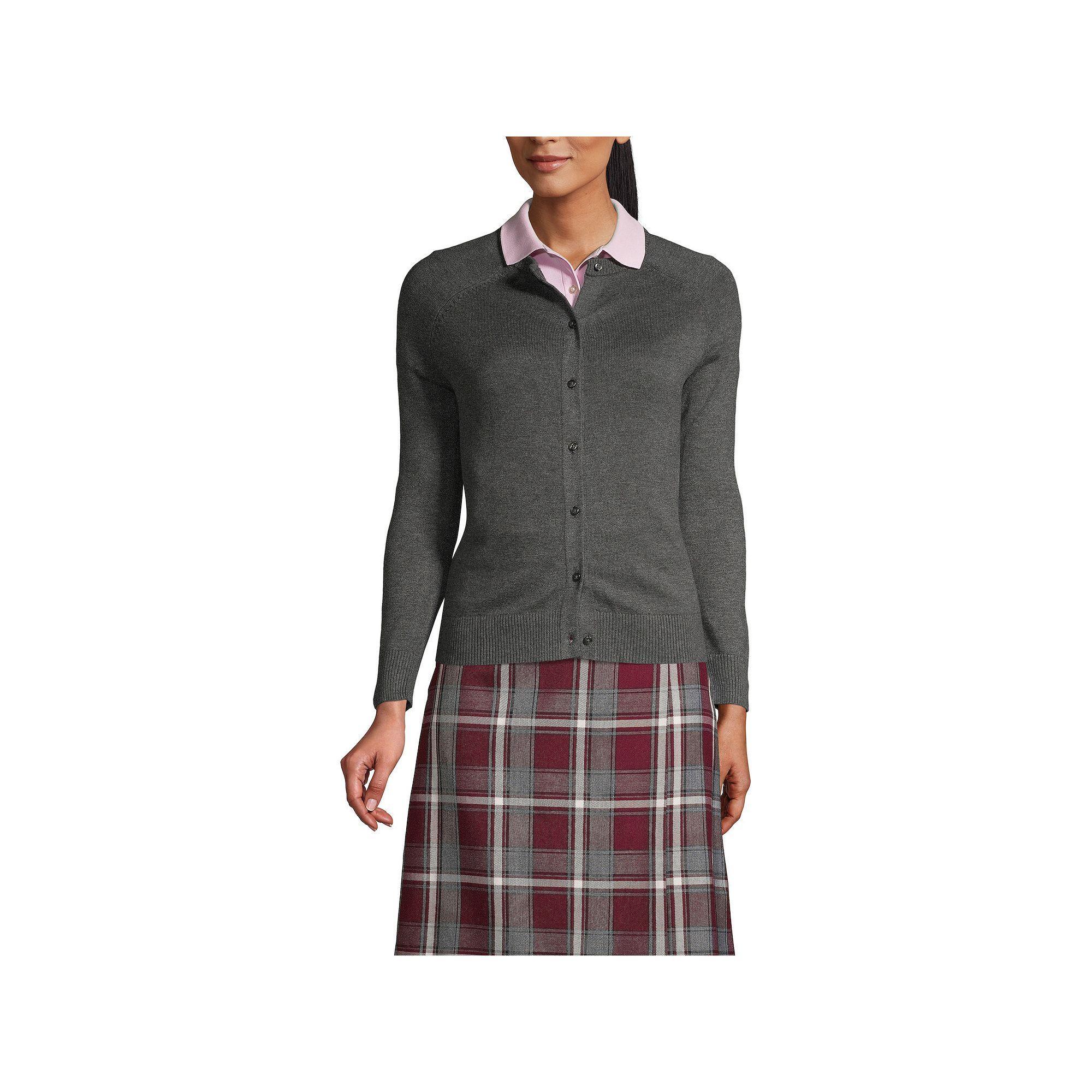 Women's Lands' End Cotton Modal Cardigan Sweater,  Product Image