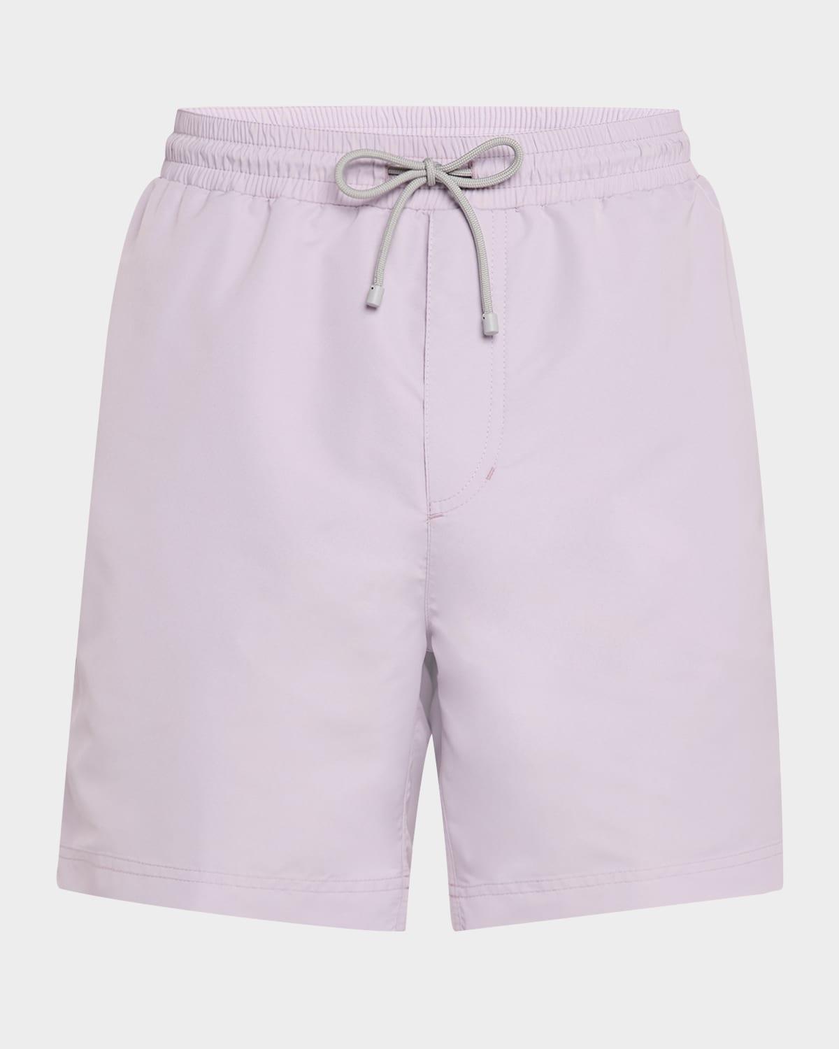 Men's Solid Swim Trunks Product Image