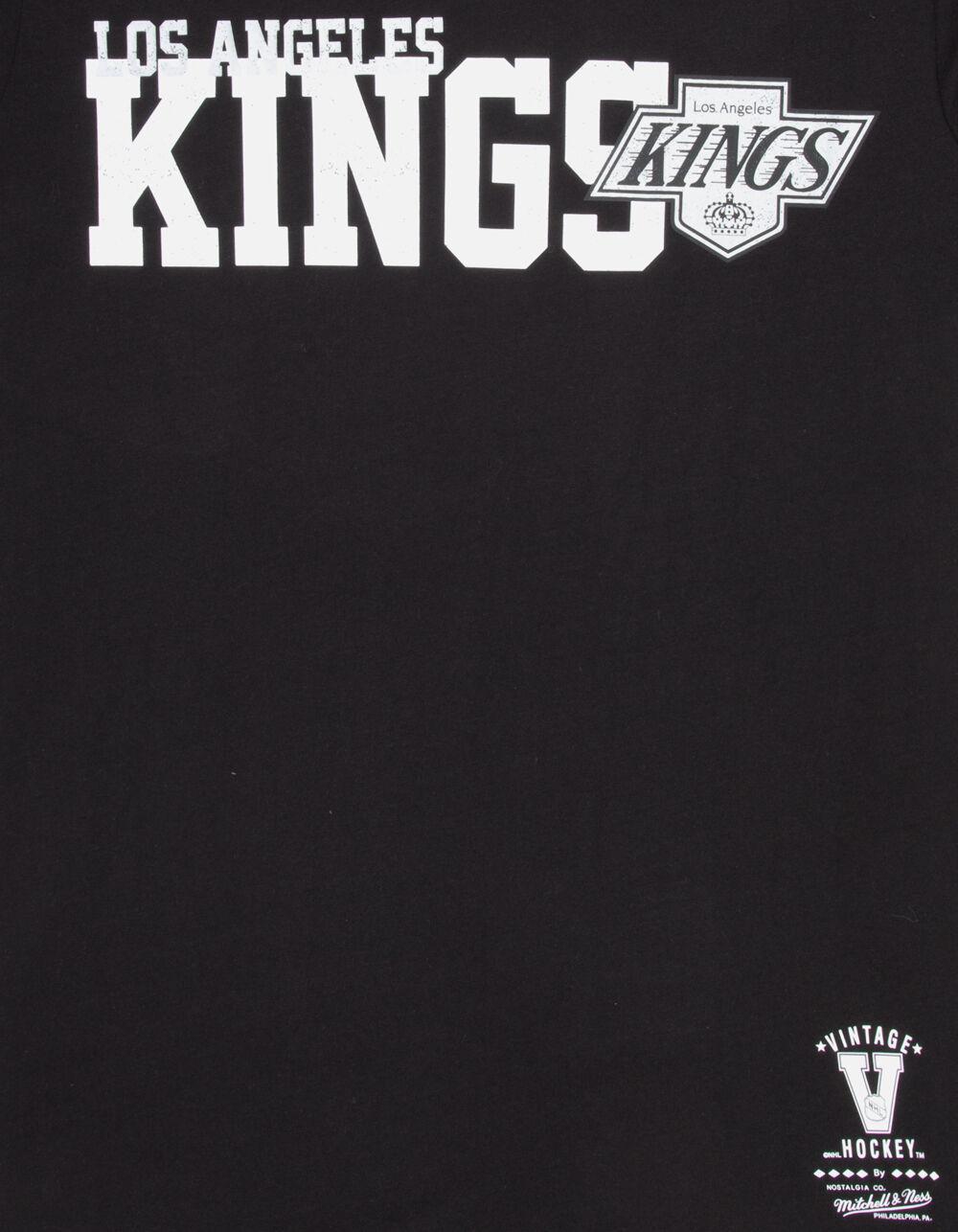 MITCHELL & NESS NHL Los Angeles Kings Home Team Mens Tee - BLACK Product Image